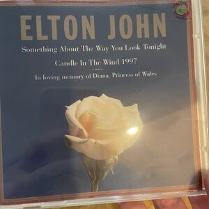 Elton John Candle in the Wind 1997 CD Tribute to Princess Diana Single
